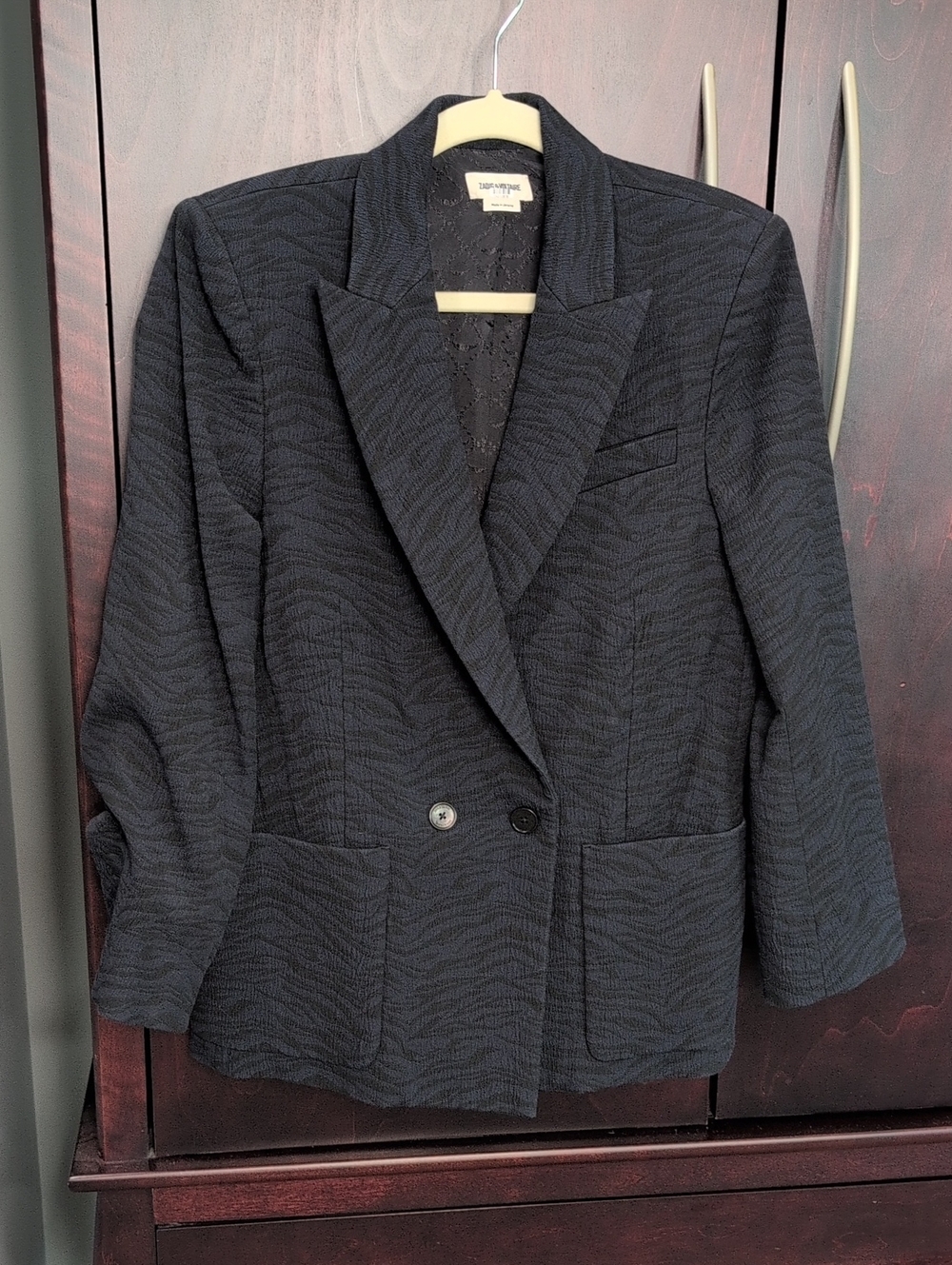 Zadig & Voltaire Visko Tigre Blazer 38